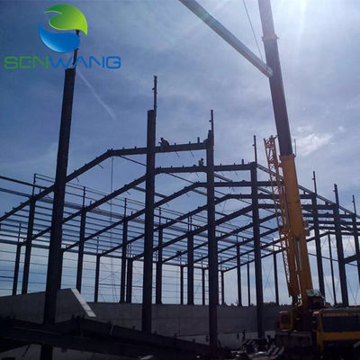 Q235 Q345 فولاد کربن پایین اتصال بولت شده کارگاه فولاد ماژولار