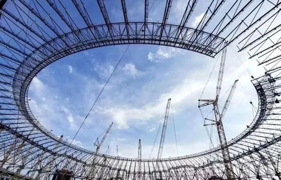 انبار سازه فولادی با ساندویچ پانل یا سقف ورق فولادی
