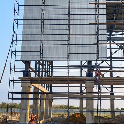 انبار فولادی ساختاری چند منظوره با پشتیبانی راهنمایی آنلاین نصب ISO 9001 دارای گواهینامه CE و سفتی خوب