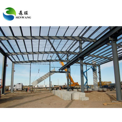 انبار فولاد سبک Q355 Q235 مقاوم در برابر آب و هوا