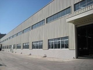 ساختمان فولادی مدرن قابل تنظیم کارخانه انبار سنگین