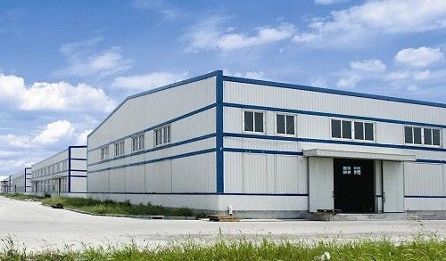 Q235 / Q345 کارگاه فولاد کم کربن ساختار فولادی نوع سبک