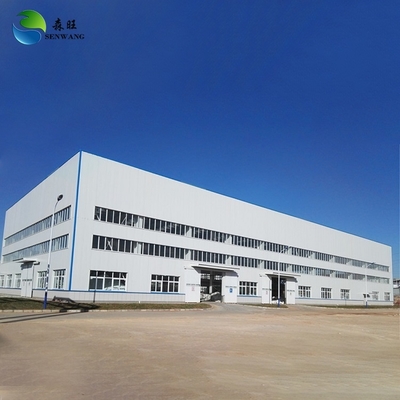 ساختمان ساختمانی فولادی سفارشی برای ذخیره سازی صنعتی - صدور گواهینامه ISO 9001/CE