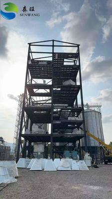 کارگاه فولادی پیشساخته قابل تنظیم با پانل ساندویچی EPS پشم شیشه پشم سنگ PU، ساختار سبک و نصب مهندس در محل