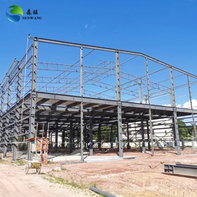 Customizable Steel Structure Warehouse with 500㎡ Minimum Order and 25-30 Days Delivery for 6000tons/Month Supply