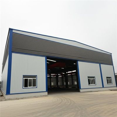 انبار ساختاری فولاد گالوانیزه با Sa 2.5 shot blasting level و درجه مواد اروپایی S235 & S355