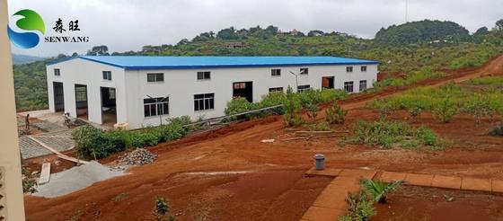 مخزن ساختمانی ضد خوردگی رنگ آمیزی یا گالوانیزه فولادی با 30 درصد چسب سقف و 2 تا 4 هفته زمان نصب