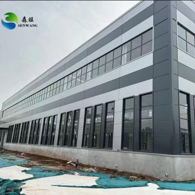 Steel Structure Warehouse with 50 Years Structural Warranty and Sandwich Panel Thickness 50-200mm in Q235 Q345 Q355B Models