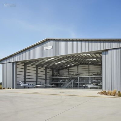 کارگاه فولاد پیش ساخته مقاوم به خوردگی با اتصال بولت و فولاد Q235B برای استفاده صنعتی