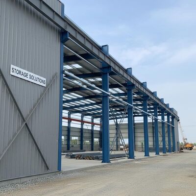 سازه های فولادی پیش ساخته مقاوم در برابر زلزله با درجه 7 تا 9، چارچوب های قابل سفارشی سازی مهندسی شده برای پایداری و صنعتی