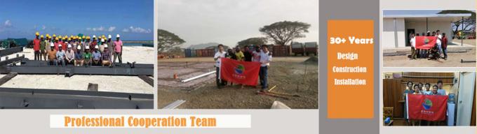 خانه های فولادی سازگار با محیط زیست برای کارخانه ها و انبار های مختلف 7